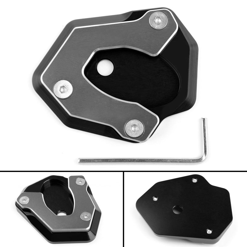 Almohadilla de extensión de placa de soporte lateral para Kawasaki Ninja 650 2017 ER6N ER6F genérico