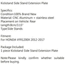 Kickstand Sidestand Stand Extension Enlarger Pad til Honda VFR1200X 2012-2017
