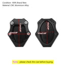 CNC-tukijalustan sivutelinelevyn jatkolevy Kawasaki 2018 Ninja 400 250 Genericille