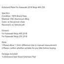 CNC-tukijalustan sivutelinelevyn jatkolevy Kawasaki 2018 Ninja 400 250 Genericille