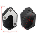 Placa ampliadora do suporte lateral da extensão do suporte lateral da moto do cnc para bmw f750gs 2018-2019 genérico