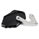 Placa ampliadora do suporte lateral da extensão do suporte lateral da moto do cnc para bmw f750gs 2018-2019 genérico