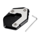 Placa ampliadora do suporte lateral da extensão do suporte lateral da moto do cnc para bmw f750gs 2018-2019 genérico