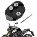 Placa de ampliação do suporte lateral da extensão do suporte lateral de moto para HONDA CB1000R 2018-2019 genérico