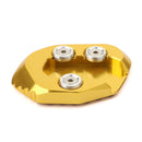 Placa de ampliação do suporte lateral da extensão do suporte lateral de moto para HONDA CB1000R 2018-2019 genérico