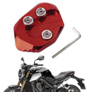 Placa de ampliação do suporte lateral da extensão do suporte lateral de moto para HONDA CB1000R 2018-2019 genérico