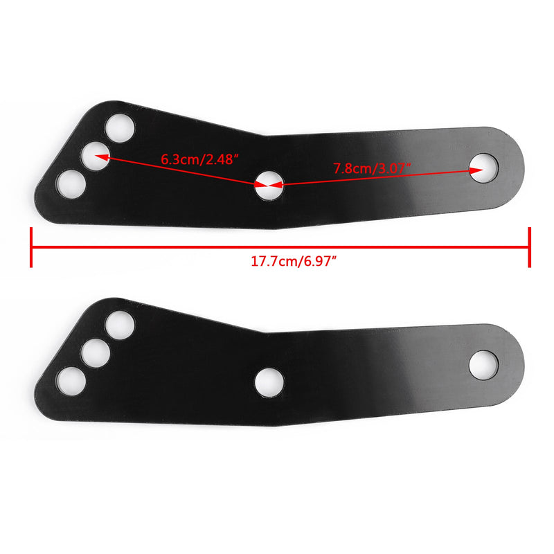 Lowering Links Link Honda CBR F4 1999-2000 CBR F4i 2001-2006 Schwarz Generic