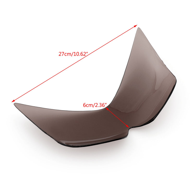 Frontlyslinsedeksel for Kawasaki Z1000 2003 2004 2005 2006 Generisk