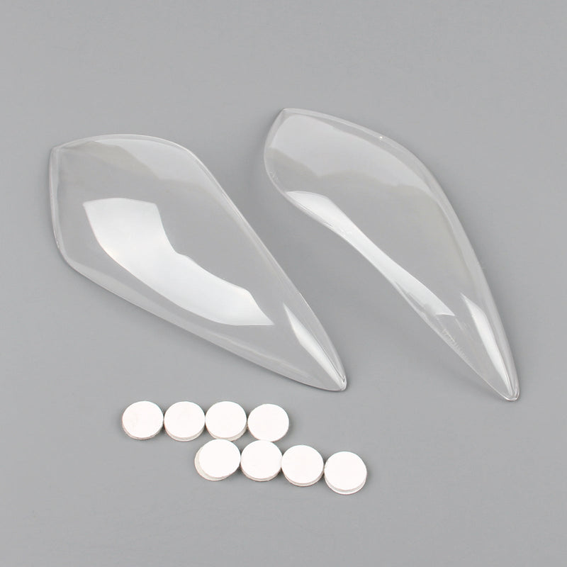 Headlight Lens Cover Shield For Kawasaki ZX6R 2009 2010 2011 