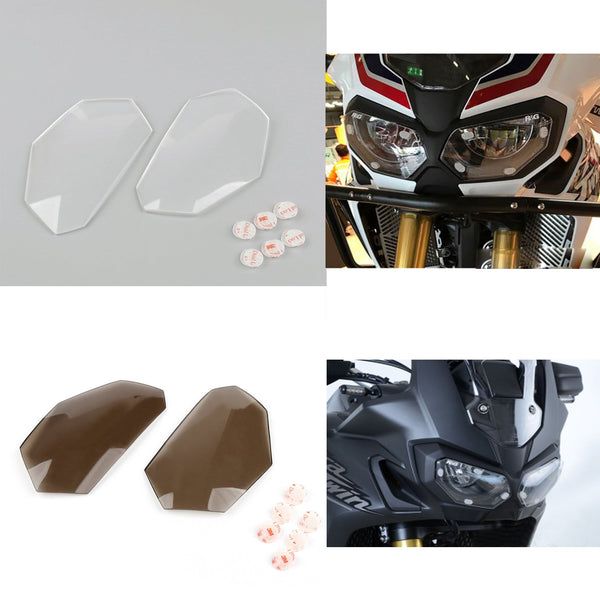 Protector de cubierta de lente de faro delantero para Honda CRF1000L Africa Twin 2016-2017 genérico