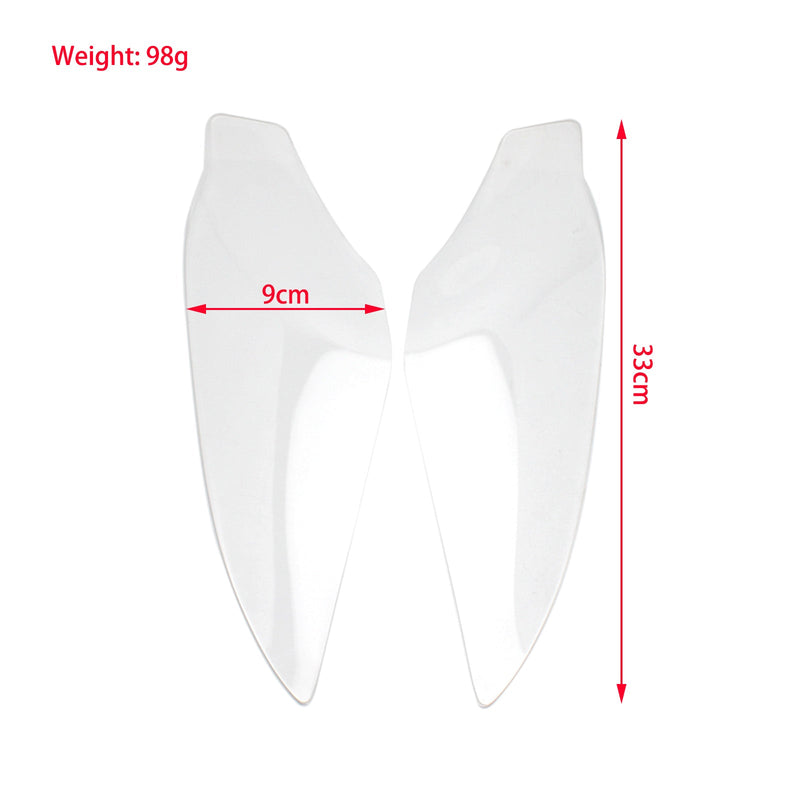 Frontscheinwerfer-Objektivschutz passend für Kawasaki Ninja 1000 Z1000Sx 17-20 Smoke Generic