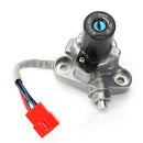 Trava de capacete com tampa lateral de ignição para Yamaha XVS A Drag Star Classic 650, 1100