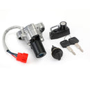 Trava de capacete com tampa lateral de ignição para Yamaha XVS A Drag Star Classic 650, 1100