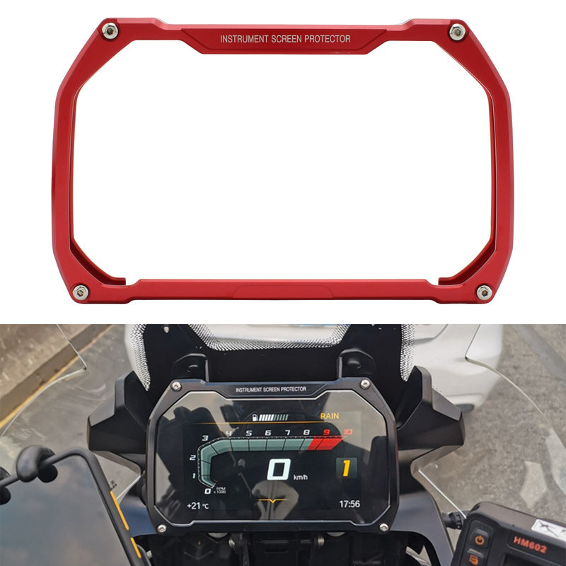 Speedometer Cover Protector Black Passer Bmw R1200Gs 18-20 R1250Gs 19-20 Rød Generisk