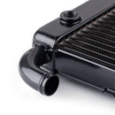 Radiador grill guarda radiador para honda cb400 vtec 1/2/3/4 1999-2010 preto genérico