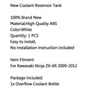 Depósito de rebosadero de refrigerante depósito de radiador para Kawasaki Ninja ZX-6R 09-12 Genérico