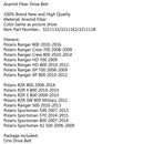 Kopplingsdrivrem för Polaris ATV UTV RZR 800 Ersätter