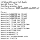 Drivrem för Arctic Cat F1000 2007 M1000 153 162 CF8 1,5/2,25 0627-060 Generic