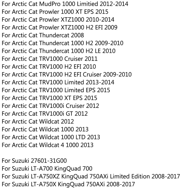 Vetohihna 3403-141 varten Arctic Cat 700 EFI Wildcat 1000 TRV1000 KingQuad 700 Generic