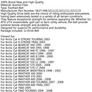 Drivrem 0627-048 for Arctic Cat 4-TAKT Bearcat 340 440 550 570 T660 Turbo Generic