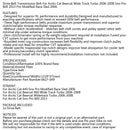 Correia de transmissão para Arctic Cat Snowmobile 440 Sno Pro 2006 Bearcat Wide Track 2006-08 Genérico