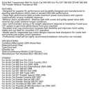 Correia de transmissão para Arctic Cat 0627-085 0627-010 Snowmobile EXT Z ZR ZL PS Thunder Genérico