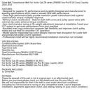 Correia de transmissão para Arctic Cat ZR Series 0627-086 Snowmobile ZR6000 Sno Pro R 14-15 Genérico