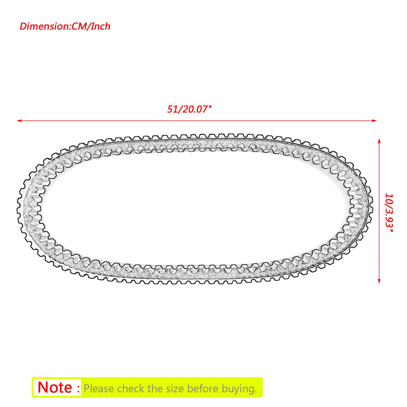 Pasek napędowy do Arctic Cat 0627-102 0627-036 0627-044 Ski-Doo417300155 Skuter śnieżny Generic