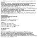 Drivrem för Arctic Cat snöskoter 0627-028 T660 Turbo Trail Touring 2004-2005 Generic