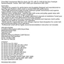 Correia de transmissão para Arctic Cat Snowmobile 0627-069 TZ1 Z1 LXR Ski-Doo 300F 417300326 Genérico