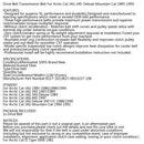 Correia de transmissão para Arctic Cat 0227-102 0627-003 0227-100 Snowmobile Jag 340 85-91 Genérico