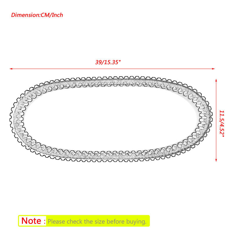 Drivrem för Bombardier Mini DS50 2-takts DS90 4-takts 02-06 A23100117000 Generic