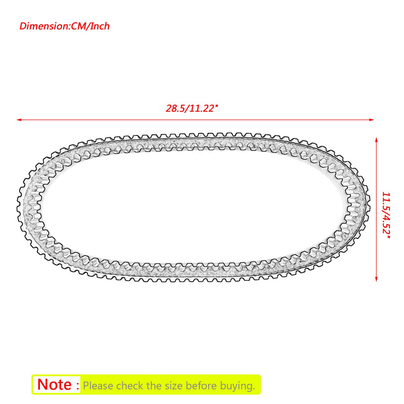 Drivrem för Honda Metropolitan NCH50 12-15 4-takts skoter 23100-GFC-901 Generic