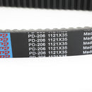 Correia de transmissão 414617500 para Ski-Doo Safari Cheyenne R 1991 Skandic 377 1984 Genérico