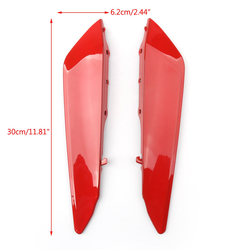 Cubierta de carenado de asiento lateral trasero rojo para Ducati 959 1299 15-19 genérico