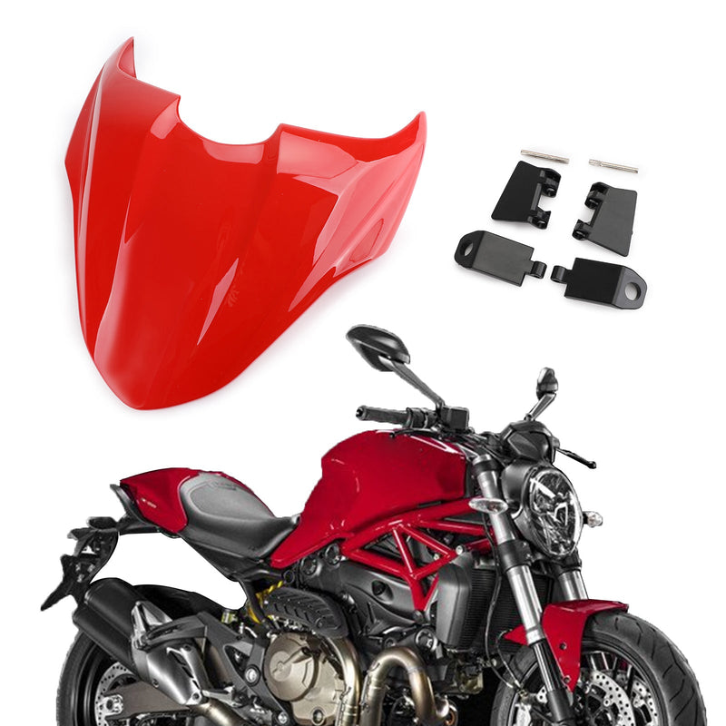 Motorsykkel ABS Baksete Solo Bonnet Fairing Cover for DUCATI 821 2014-2017 Generisk