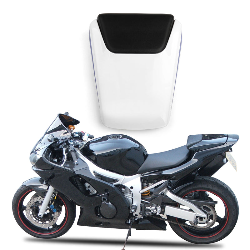 Rear Pillion Seat Cowl Fairing Cover For Yamaha YZF R6 1998-22 1999 MBlack