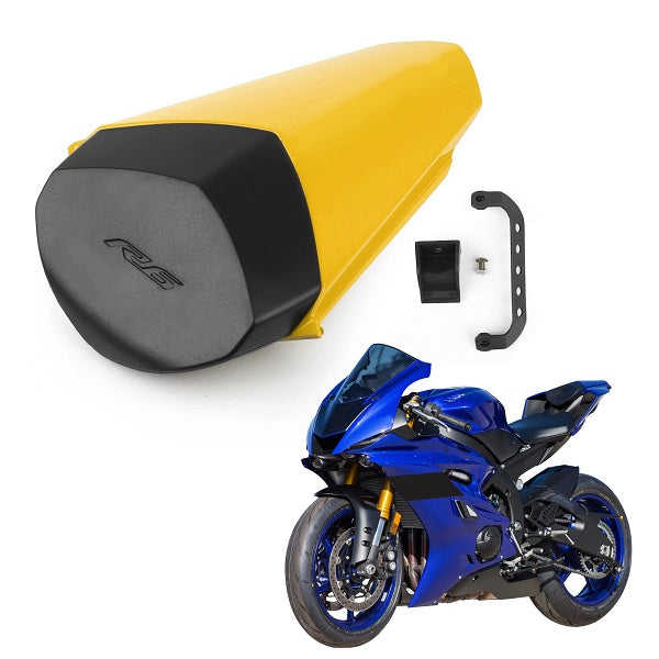 Capa de assento para motocicleta pillion, cunha de assento para yamaha YZF-R6 yzf r6 2017-2023