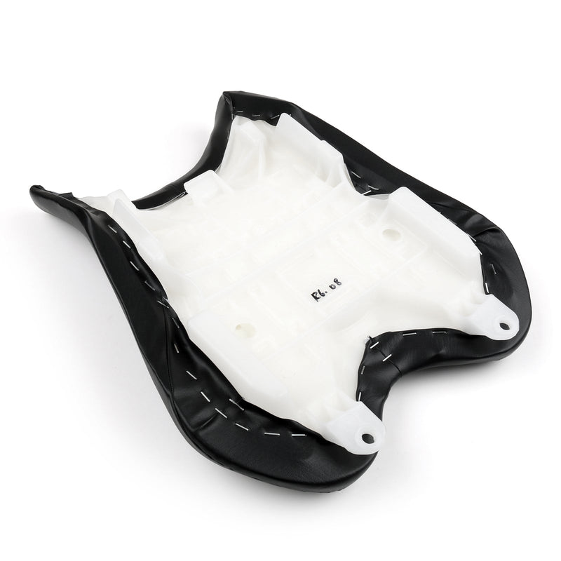 Funda de cuero para asiento del conductor delantero para Yamaha YZF R6 2008-2014 2011 2012 2013 Genérico