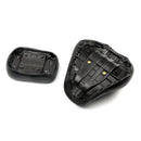 Almofada de assento traseiro dianteiro de couro falso se encaixa Honda Shadow Aero VT750C 2004-2013 genérico