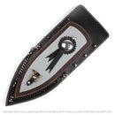 Kožené panely za blatníkem Labbe Cover pro 04-16 Harley Sportster XL883 Solo Seat