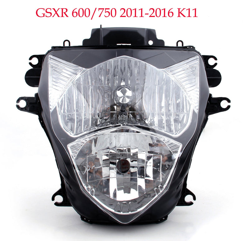 Motorsykkel frontlysenhet for Suzuki GSXR 600 750 1000 Hayabusa 1300 Clear Generic