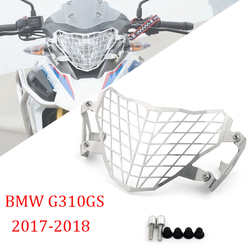 Filme protetor de capa de proteção de malha de farol dianteiro para BMW G 310GS 2017-2018 genérico