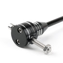 Kundenspezifischer Motorrad-Flaggenmast für die Rückseitenmontage mit USA-Flagge für Harley Generic