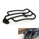 Rack de bagagem de assento solo preto com parafusos para Harley Sportster XL883 1200 2004-2016 genérico