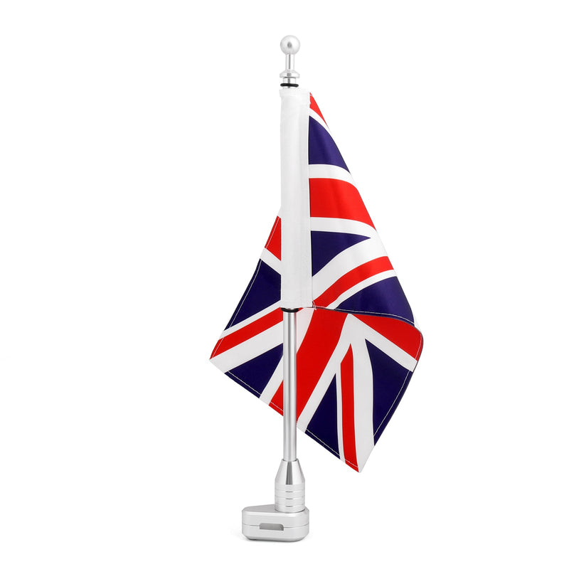 Portaequipajes Vertical mástil de bandera Alemania Reino Unido EE. UU. Para Honda GoldWing GL1800 01-12 genérico
