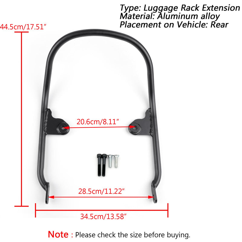 Barra de agarre grande para manija del asiento trasero del pasajero, compatible con Kawasaki Z900RS / Cafe 2018 2019 2020