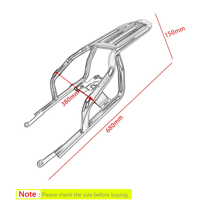 Kotflügelhalterung für Gepäckträger hinten für Kawasaki Z900RS Cafe ABS 2018 Generic