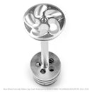 Baghjulsgaffelaksel skyder glashætte Crash Protector til BMW R1200GS LC Adv 13-2018