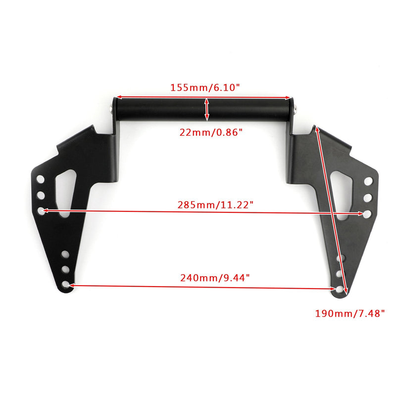 GPS/Smartphone-Navigationshalteranpassungshalter für Suzuki DL650 XT V-Strom 17-19